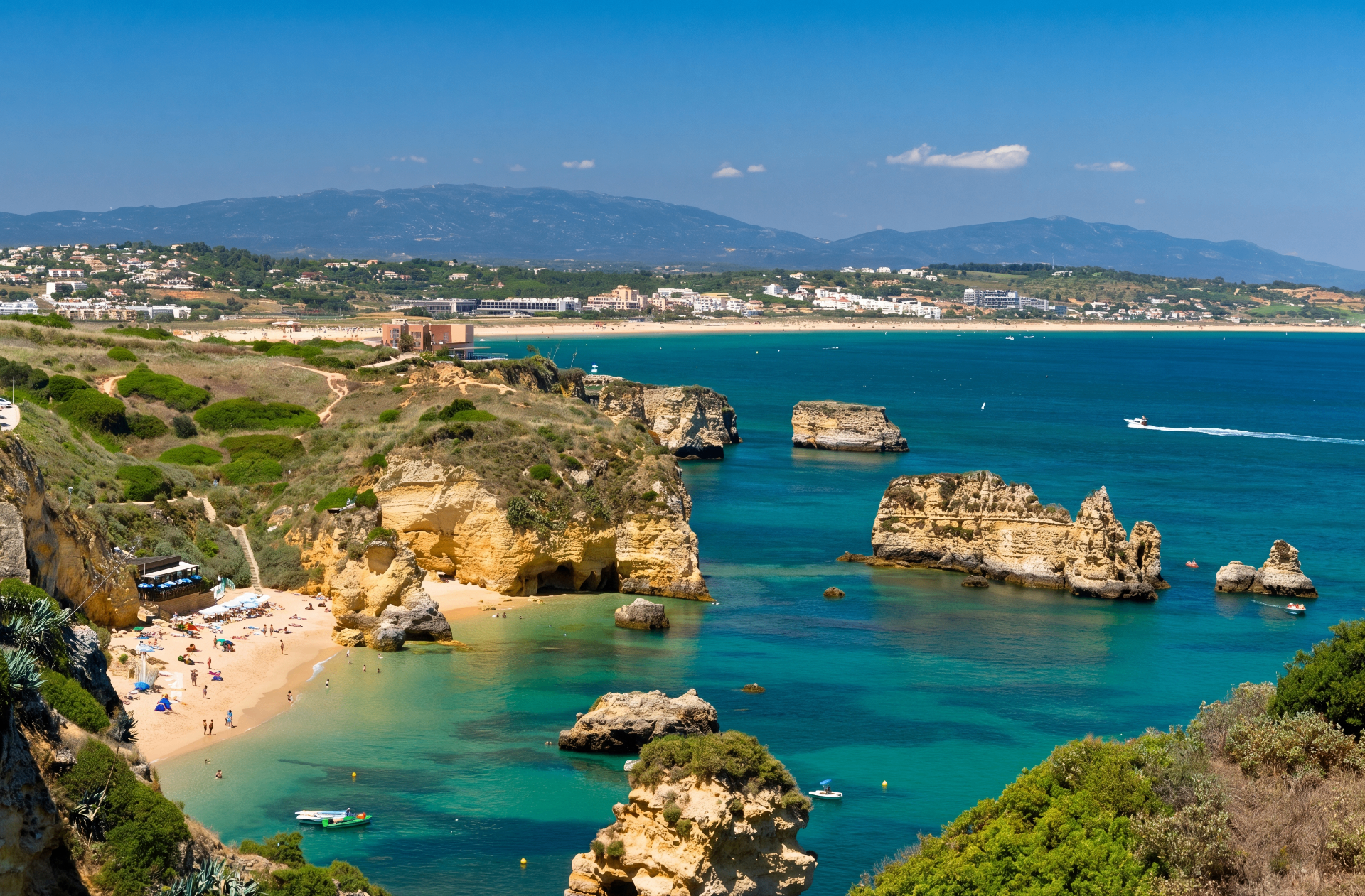 Lagos Algarve coastline